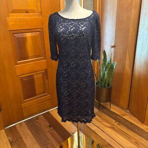 Elegant Stretchy Lace Dress